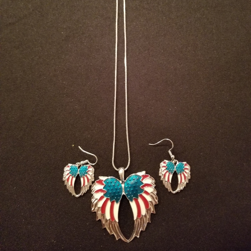 Necklace and Earrings
